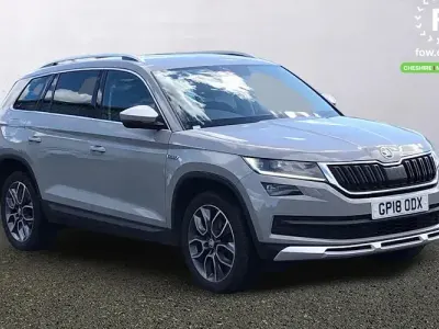 Używany Skoda Kodiaq Scout 4x4 150 KM (110 kW) 2018 Szary SUV