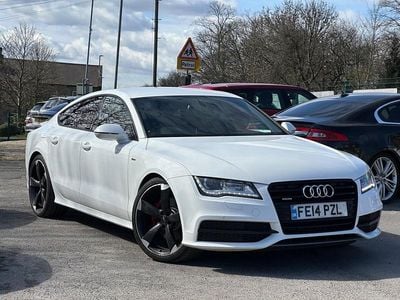 Used Audi A7 Black Edition 2014 White Hatchback