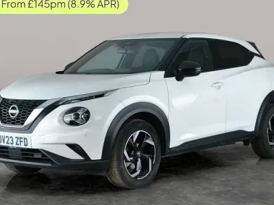 Second-hand Nissan Juke N-Connecta 114 CP (83 kW) 2023 Alb SUV