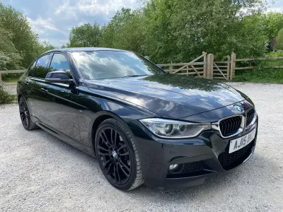 Used BMW 320 M Sport 2015 Black Sedan