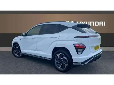 Second-hand Hyundai Kona N Line 120 CP (88 kW) 2023 Alb SUV