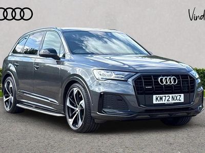 Begagnad Audi Q7 Black Edition 281 HK (206 kW) 2022 Grå SUV