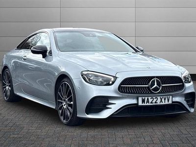 Used Mercedes E300 AMG line 258 HP (189 kW) 2022 Silver Coupe
