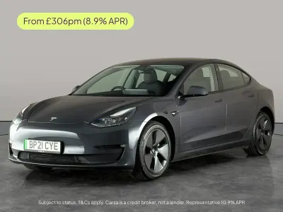 Usado Tesla Model 3 Long Range AWD 366 kW (498 HP) 2021 Cinzento Sedan
