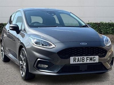 Używany Ford Fiesta ST-Line 101 KM (74 kW) 2018 Szary Hatchback