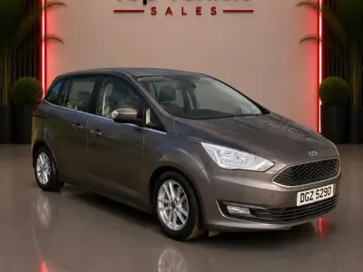 Used Ford Grand C-Max Zetec 120 HP (88 kW) 2016 Grey MPV