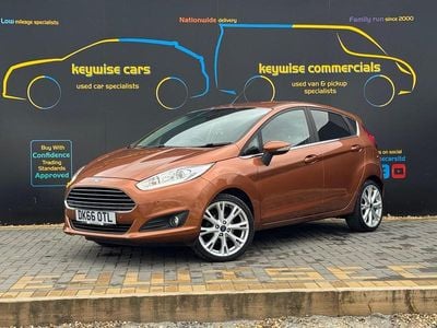 Used Ford Fiesta Titanium 2016 Brown Hatchback