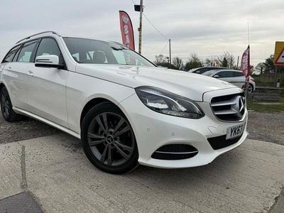 Begagnad Mercedes E220 SE 2013 Vit Kombi