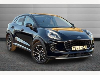 Black Used 2023 Ford Puma Titanium SUV | £17,450 (Good price)