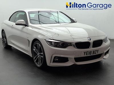 White Used 2018 BMW 420 M Sport Cabriolet | £14,550 (Good price)