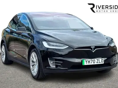 Used Tesla Model X Long Range AWD 397 kW (541 HP) 2020 Black SUV