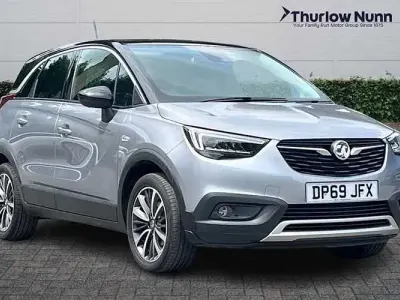 Used Vauxhall Crossland X Elite 131 HP (96 kW) 2020 Quartz grey SUV