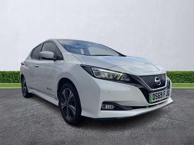 Used Nissan Leaf 160 kW (218 HP) 2020 White Hatchback