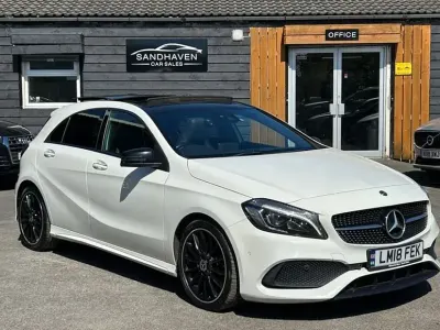 Używany Mercedes A200 AMG Line Premium Plus 2018