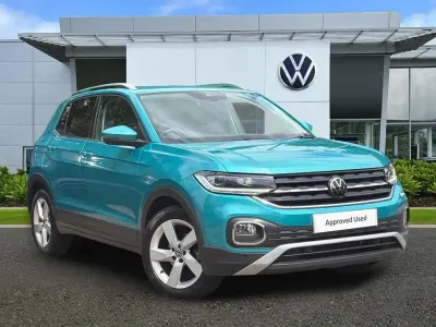 Used VW T-Cross SEL 110 HP (80 kW) 2023 Turquoise SUV