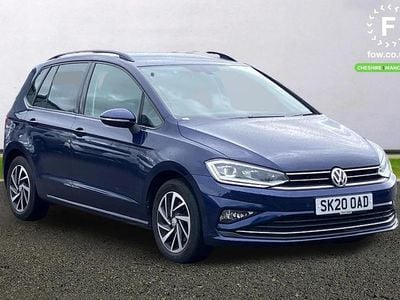 Used VW Golf Sportsvan Match 2020 Blue MPV