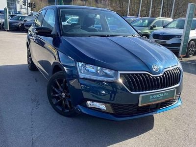 Used Skoda Fabia Colour Edition 70 HP (51 kW) 2021 Blue Hatchback