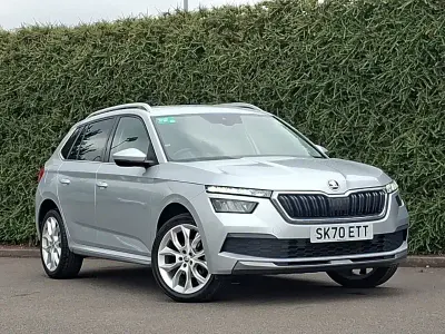 Used Skoda Kamiq SE L 115 HP (84 kW) 2020 Silver SUV