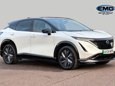 Used Nissan Ariya Evolve 225 kW (306 HP) 2024 White/black SUV