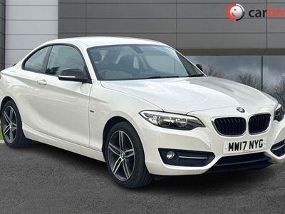 used BMW 218 2 Series 1.5 I SPORT 2d 134 BHP DAB Digital Radio, Rear Park Sensors, Voice Control, Satellite Navigation,