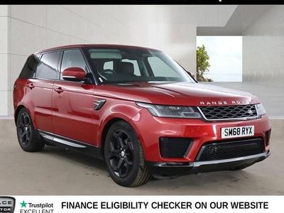 Second-hand Land Rover Range Rover Sport HSE 306 CP (225 kW) 2018 Roșu SUV