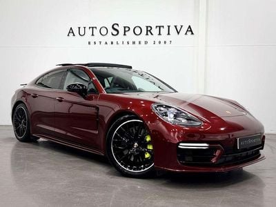 Used Porsche Panamera 4 2021 Red Sedan