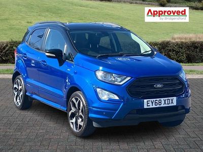 Used Ford Ecosport ST-Line 140 HP (102 kW) 2018 Blue SUV