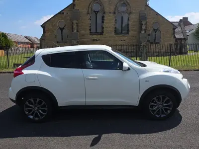 Used Nissan Juke Tekna 110 HP (80 kW) 2013 White SUV