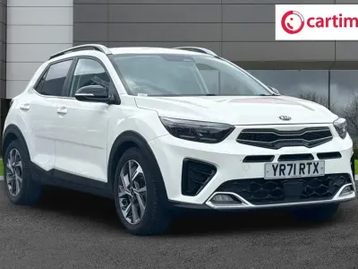 Used Kia Stonic GT-Line 118 HP (86 kW) 2021 White SUV