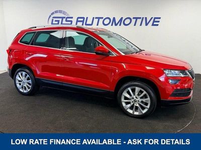 Używany Skoda Karoq SE L 150 KM (110 kW) 2019 Czerwony SUV