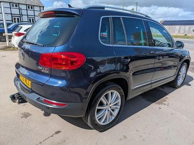 Używany VW Tiguan Edition 150 KM (110 kW) 2016 Niebieski SUV