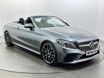 Used Mercedes C200 AMG Line Premium 2018 Grey Cabriolet