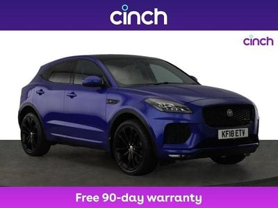 Blue Used 2018 Jaguar E-Pace R-Dynamic SUV | £17,889 (Fair price)