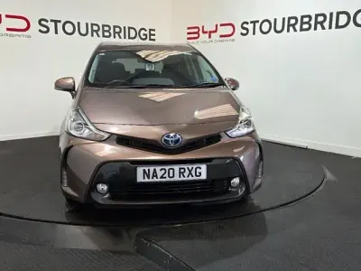 Used Toyota Prius+ Plus 136 HP (100 kW) 2020 Brown MPV