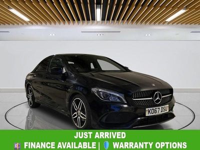 Used Mercedes CLA180 AMG line 122 HP (89 kW) 2018 Black Sedan