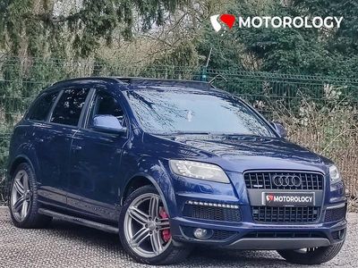 Used Audi Q7 S-line plus 242 HP (177 kW) 2012 Blue SUV