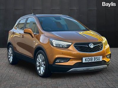 Orange Used 2018 Vauxhall Mokka X Elite SUV | £7,991 (Fair price)