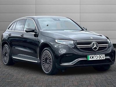 Used Mercedes EQC400 AMG Line Premium 300 kW (408 HP) 2023 Black SUV