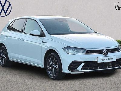 White Used 2023 VW Polo R-line Hatchback | £20,896 (Fair price)
