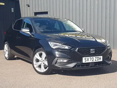 Used Seat Leon FR 150 HP (110 kW) 2020 Black Hatchback