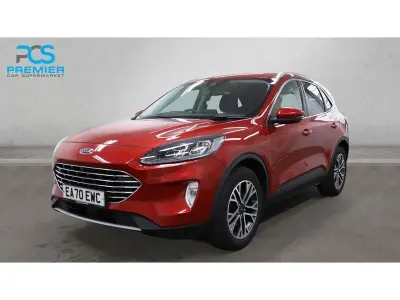 Second-hand Ford Kuga Titanium 120 CP (88 kW) 2020 Roșu SUV