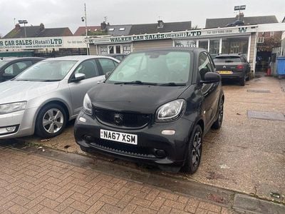 Used Smart ForTwo Coupé Premium 90 HP (66 kW) 2017 Black Coupe