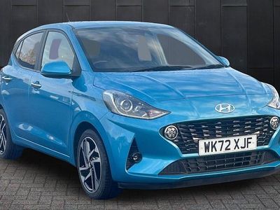 Turquoise Used 2022 Hyundai i10 Premium Hatchback | £14,500 (A bit pricey)