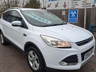 White Used 2016 Ford Kuga Zetec SUV | £6,695 (Fair price)