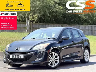 Used Mazda 3 103 HP (75 kW) 2011 Black Hatchback