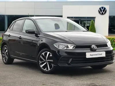 Used VW Polo Life 94 HP (69 kW) 2023 Black Hatchback