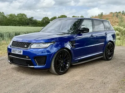 Used Land Rover Range Rover SVR 2016 Blue SUV
