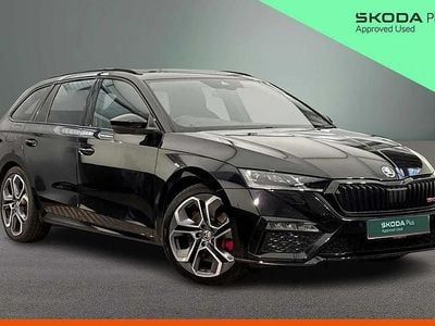 Begagnad Skoda Octavia vRS 241 HK (177 kW) 2024 Svart Kombi