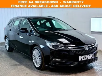 Second-hand Vauxhall Astra Elite 150 CP (110 kW) 2018 Negru Break