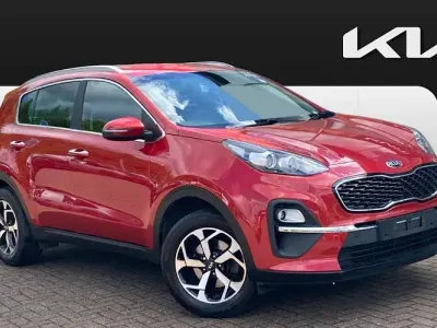 Used Kia Sportage 132 HP (97 kW) 2021 Red SUV